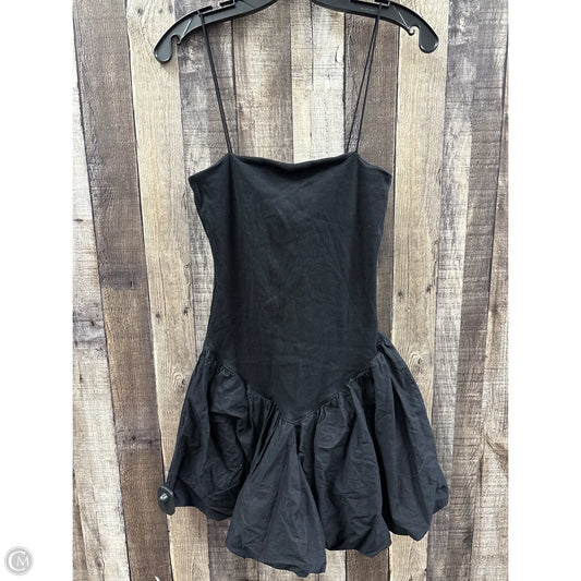 Dress Casual Midi By Zara In Black, Size: L