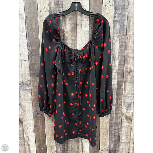 Dress Casual Midi By Glamorous In Black, Size: L