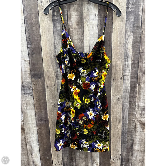 Dress Casual Midi By Urban Outfitters In Multi-colored, Size: L
