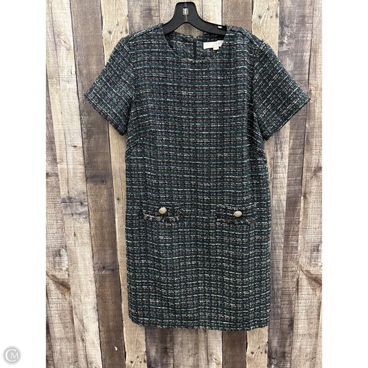 Dress Casual Midi By Loft In Green, Size: 4