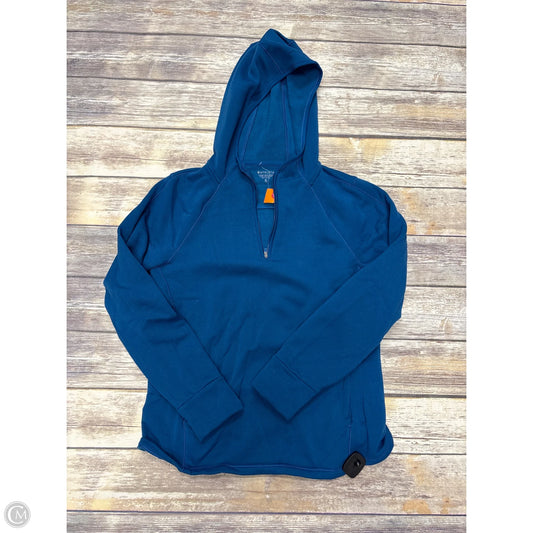Athletic Sweatshirt Hoodie By Athleta In Blue, Size: Xl