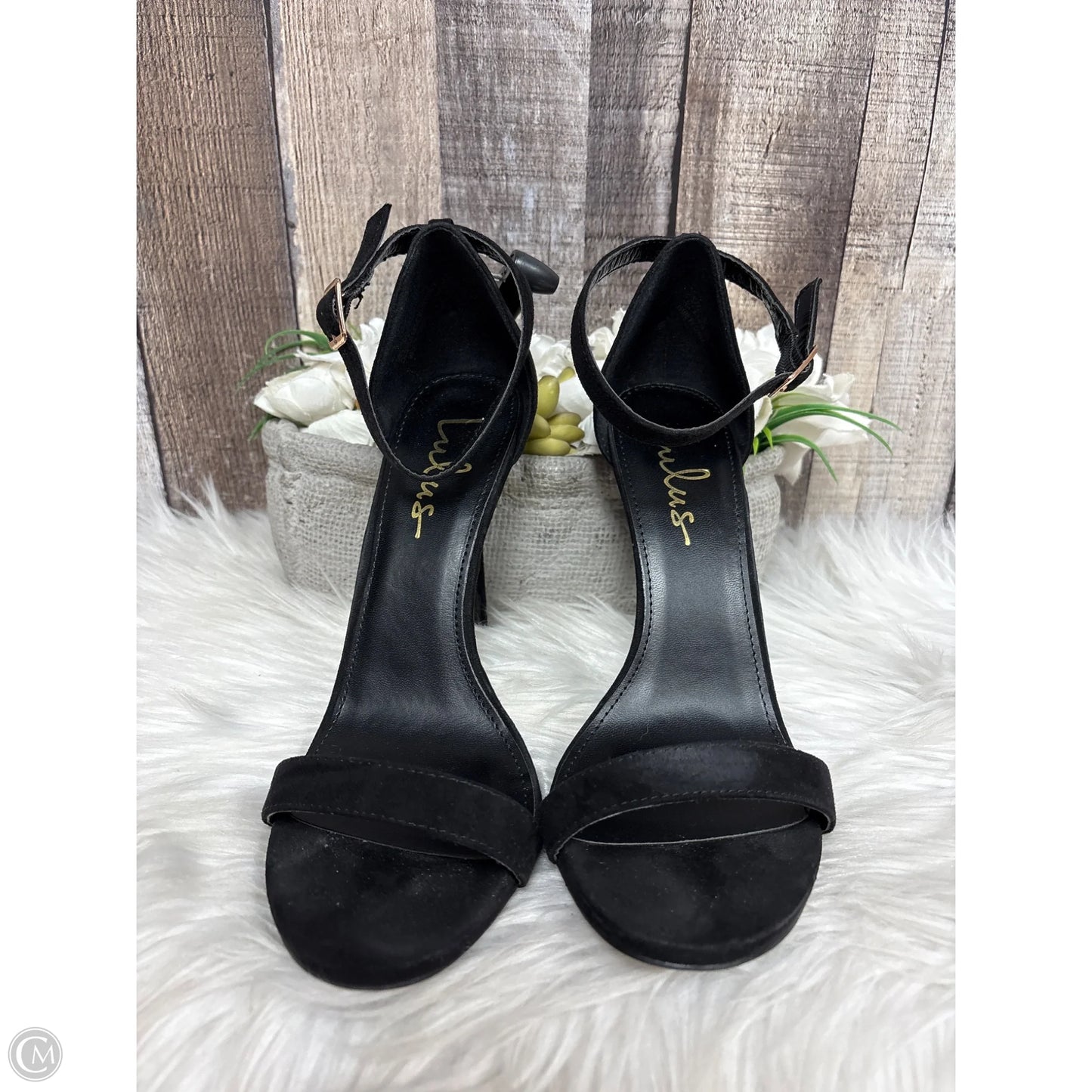 Shoes Heels Stiletto By Lulus In Black, Size: 10