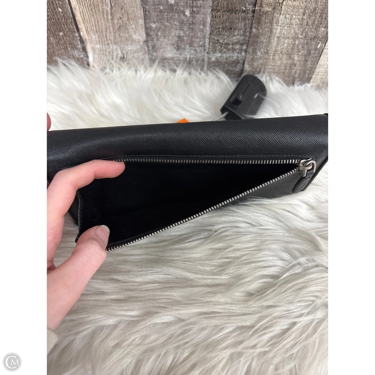 Wallet Luxury Designer By Prada, Size: Medium