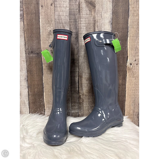 Boots Rain By Hunter In Grey, Size: 8