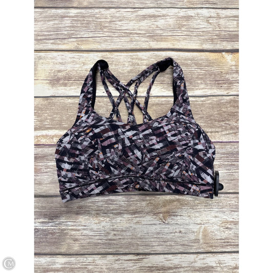 Athletic Bra By Lululemon In Multi-colored, Size: 6