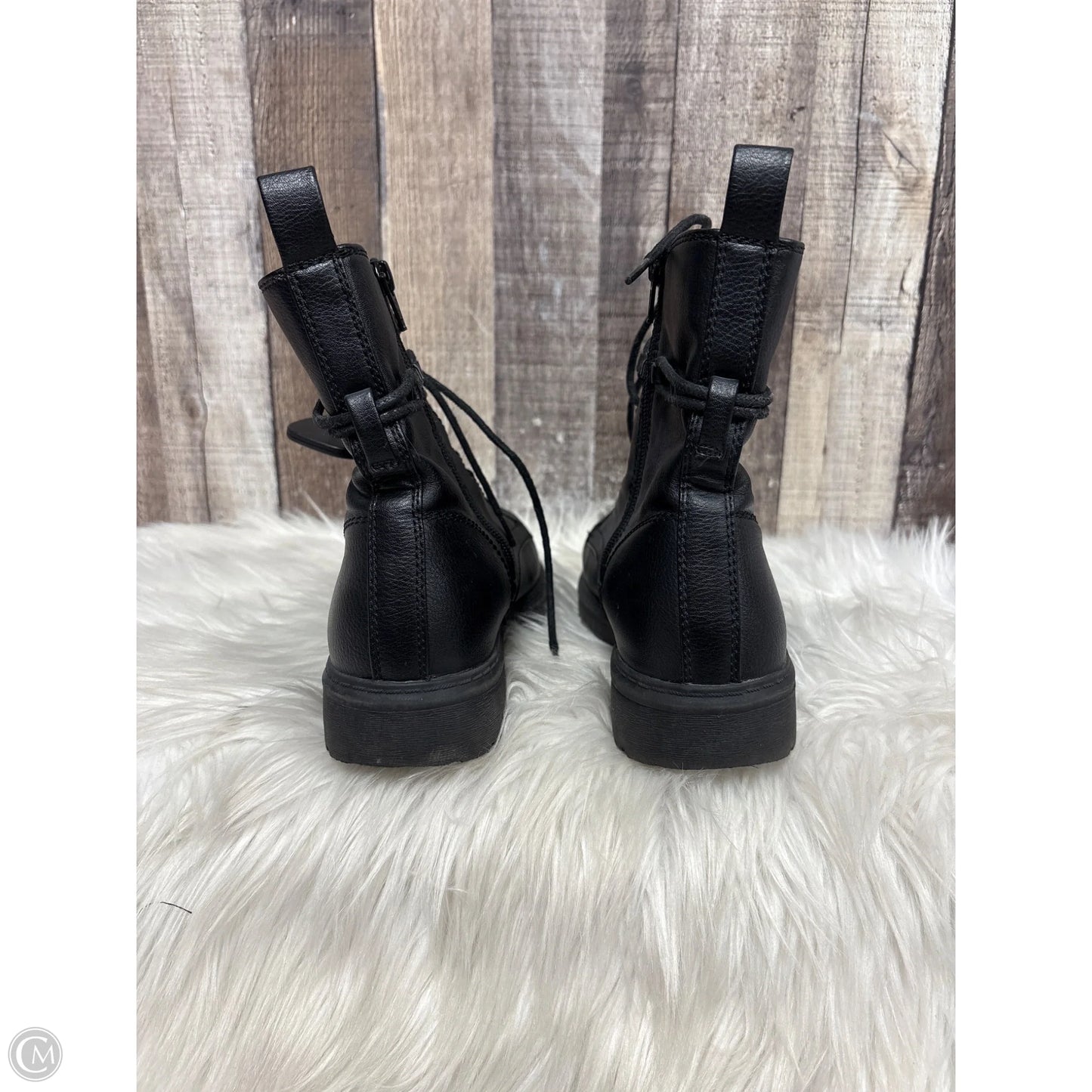 Boots Ankle Heels By Cmf In Black, Size: 8