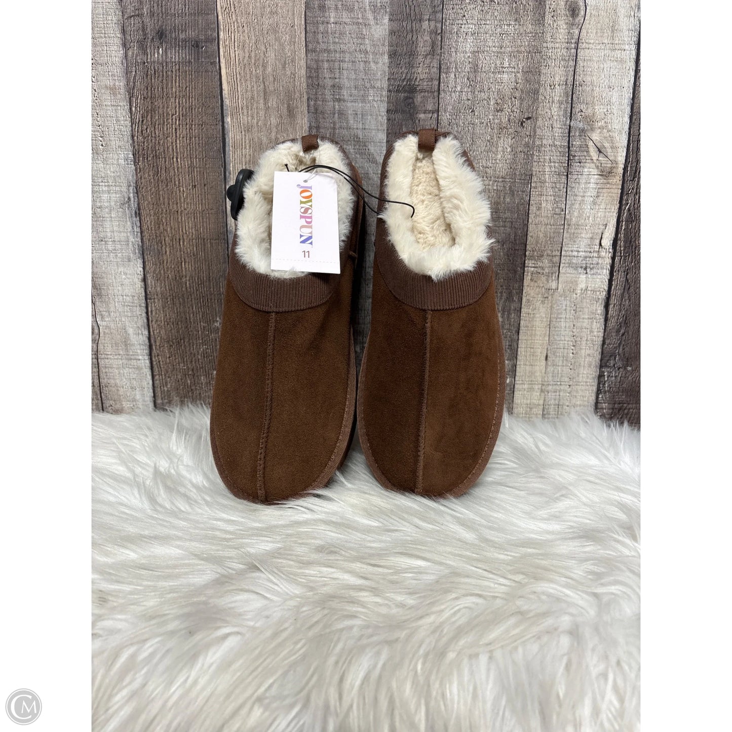 Shoes Flats By Joyspun In Brown, Size: 11