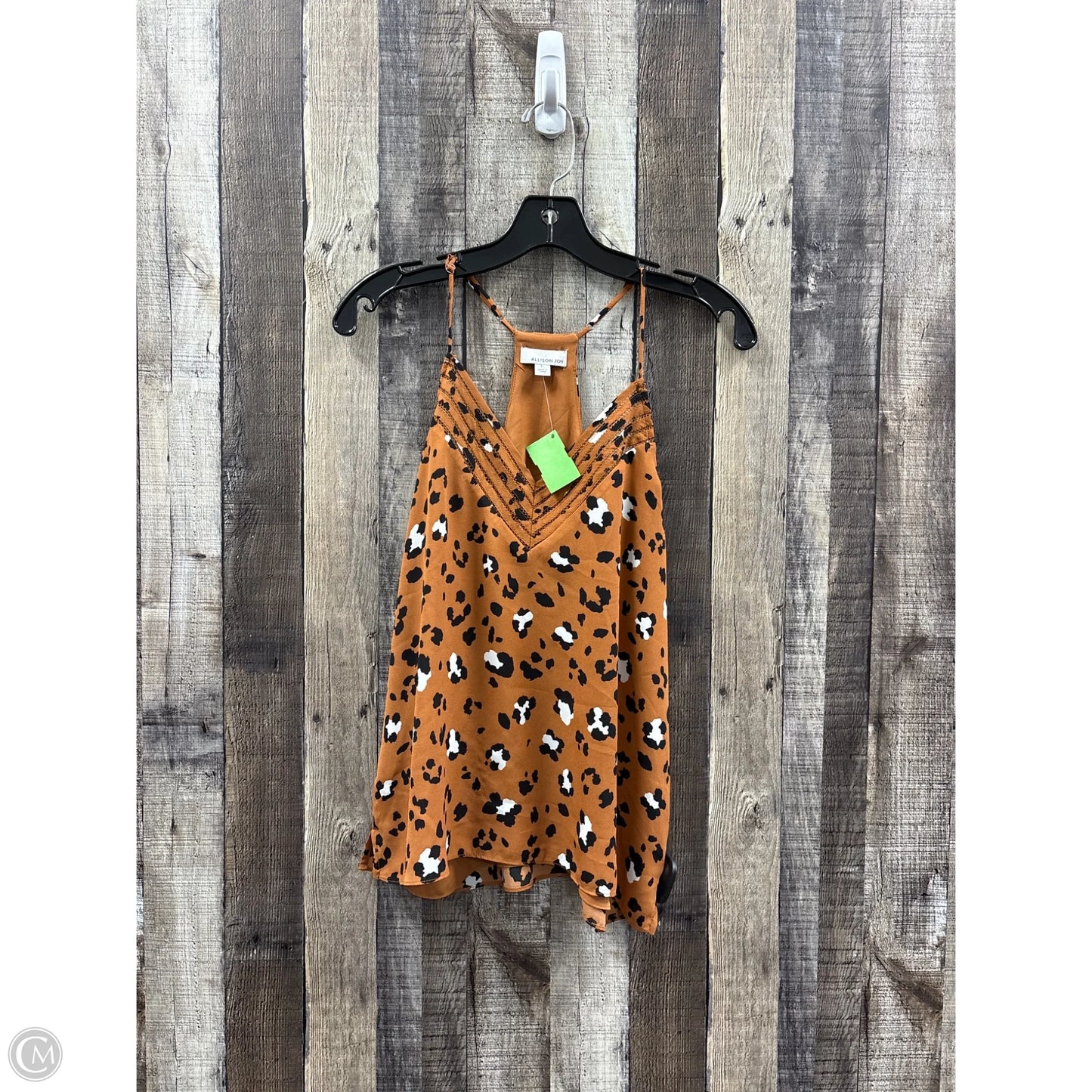 Top Sleeveless By Allison Joy In Animal Print, Size: S