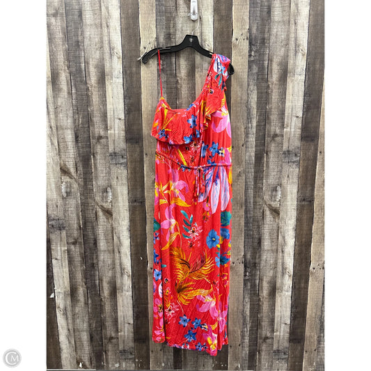 Dress Casual Maxi By Soma In Multi-colored, Size: Xxl