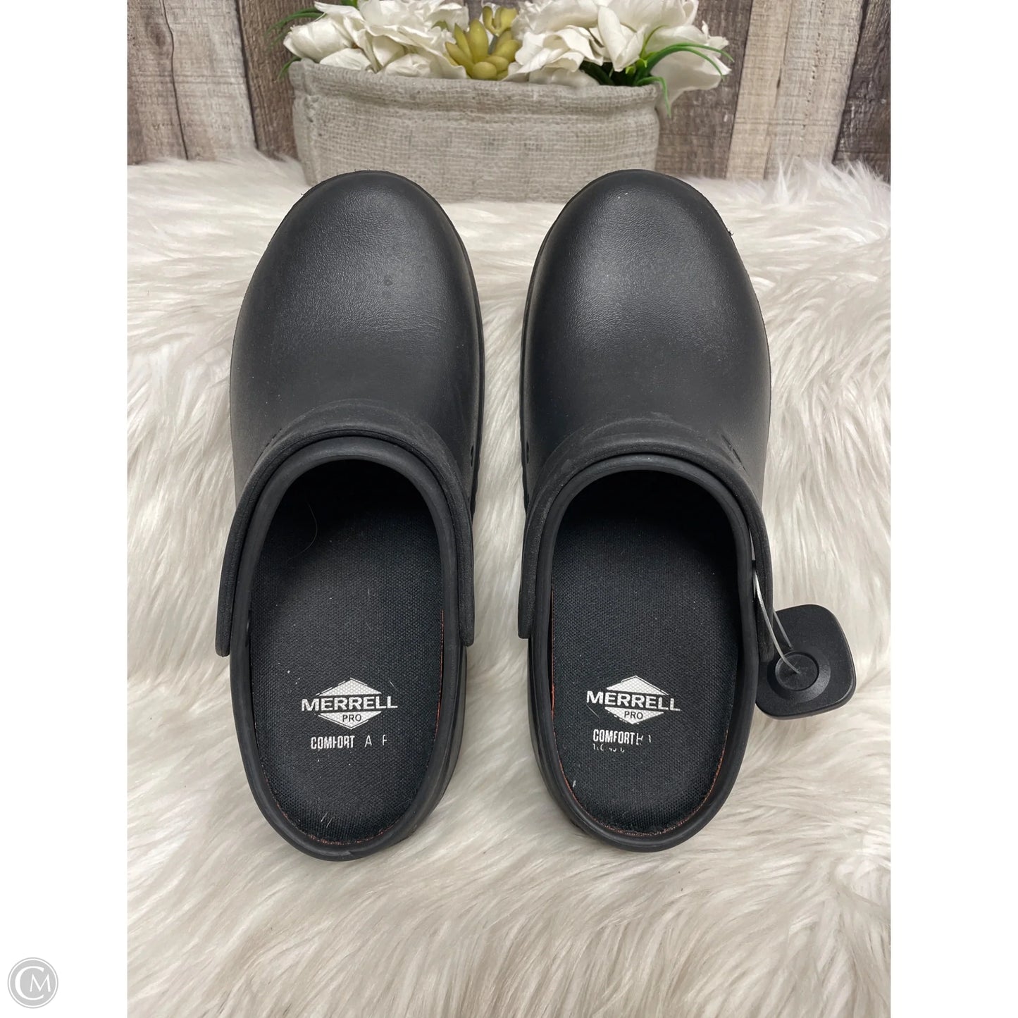 Shoes Flats By Merrell In Black, Size: 10