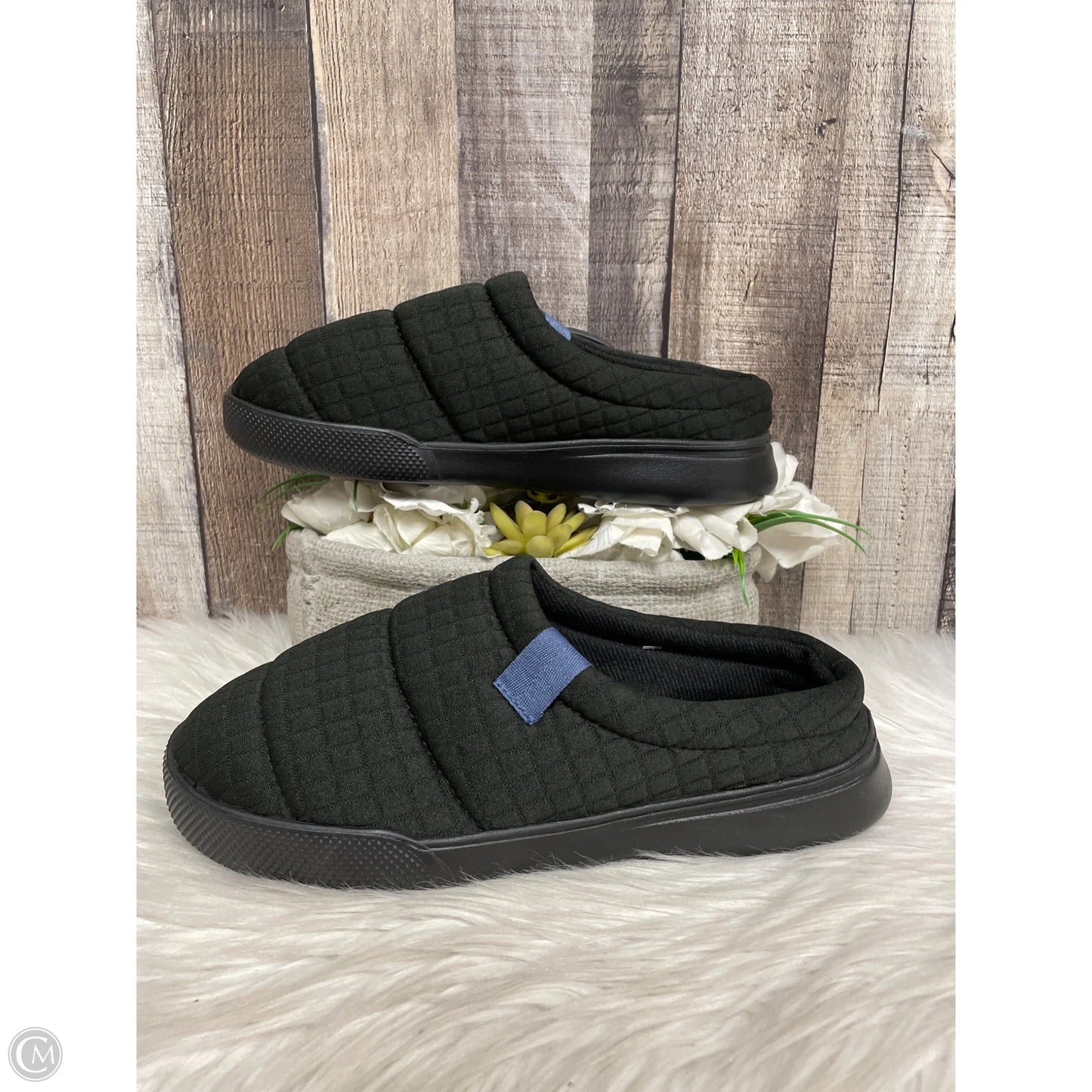 Slippers By Cme In Black, Size: 7