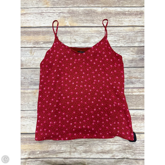 Top Sleeveless By Ann Taylor In Multi-colored, Size: M