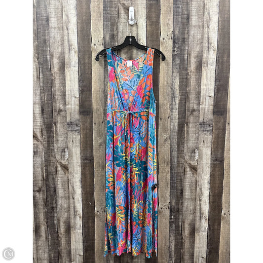 Swimwear Cover-up By Kona Sol In Multi-colored, Size: S