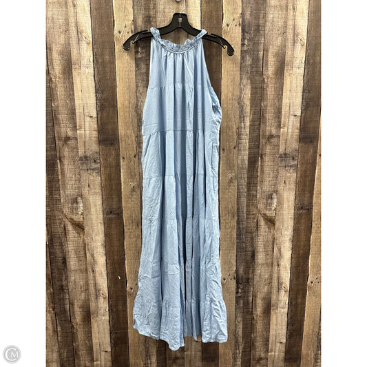 Dress Casual Maxi By Cme In Blue, Size: M
