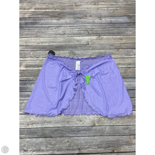Swimwear Cover-up By No Boundaries In Purple, Size: Xl
