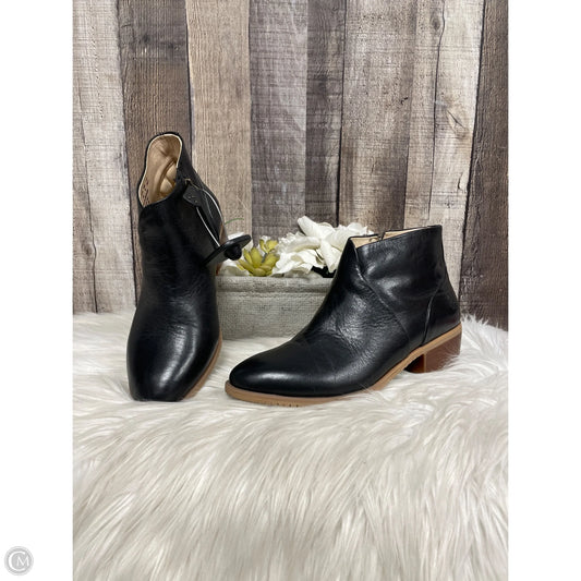 Boots Ankle Heels By Hush Puppies In Black, Size: 7