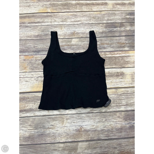 Athletic Tank Top By Fabletics In Black, Size: L