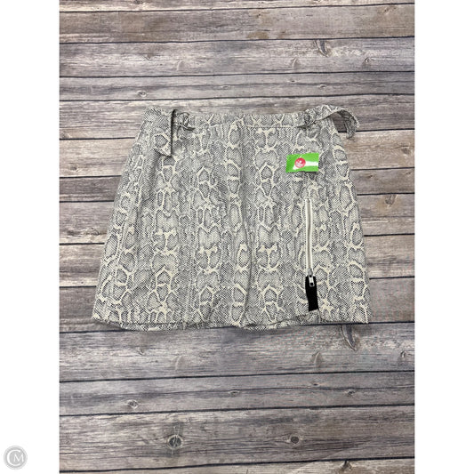 Skirt Mini & Short By Free People In Snakeskin Print, Size: 6