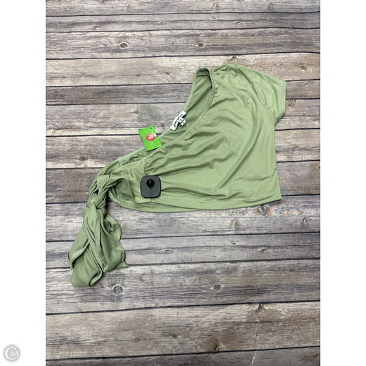 Top Short Sleeve By Cme In Green, Size: S