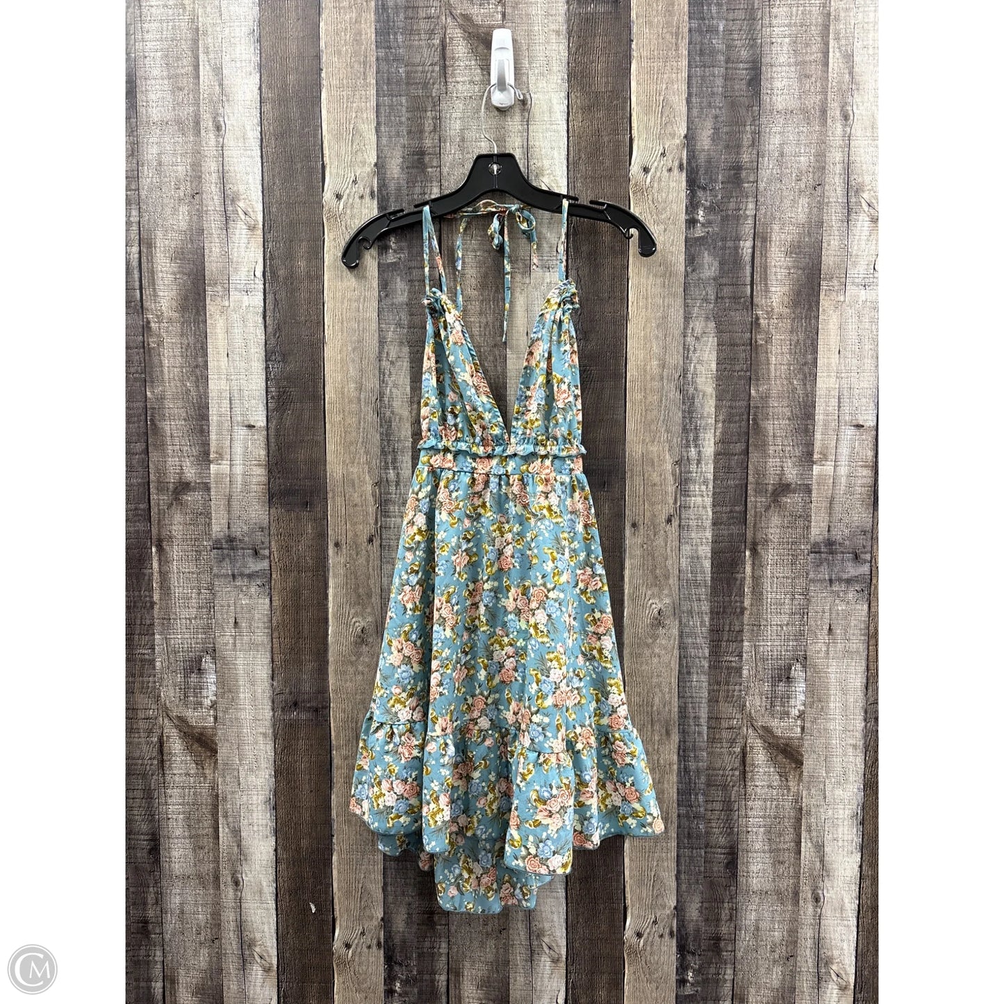 Dress Casual Short By Shein In Floral Print, Size: S