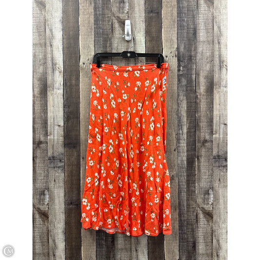 Skirt Maxi By Old Navy In Coral, Size: M
