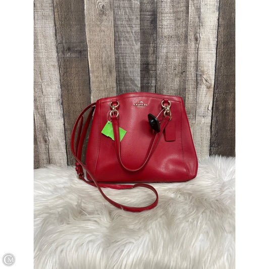 Handbag Designer By Coach, Size: Medium