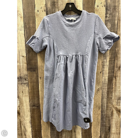 Dress Casual Short By English Factory In Blue, Size: Xs