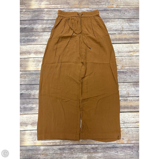 Pants Wide Leg By A New Day In Bronze, Size: S