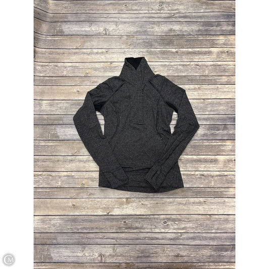 Athletic Jacket By Lululemon In Black, Size: Xs