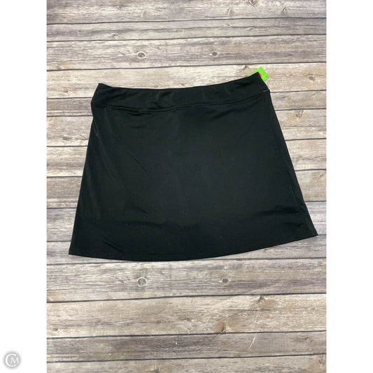 Athletic Skort By Adidas In Black, Size: 8
