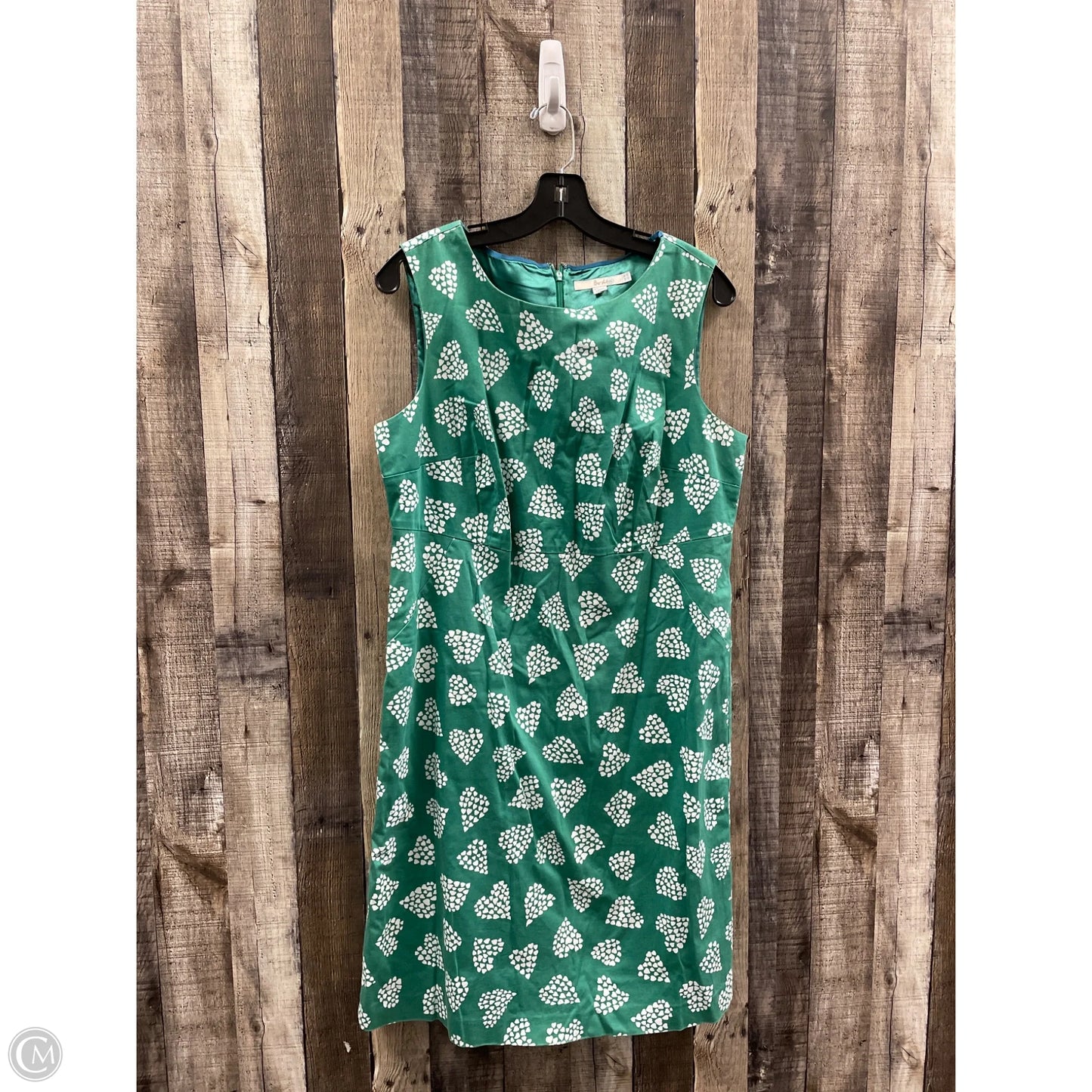 Dress Casual Midi By Boden In Green, Size: L