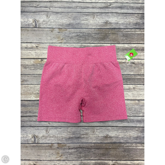 Athletic Shorts By Oqq In Pink, Size: L