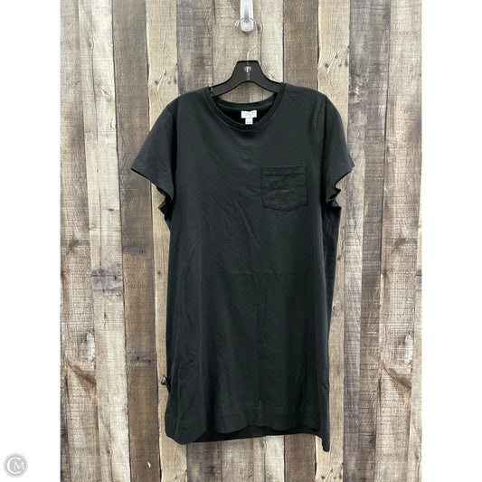 Dress Casual Midi By J. Crew In Black, Size: L