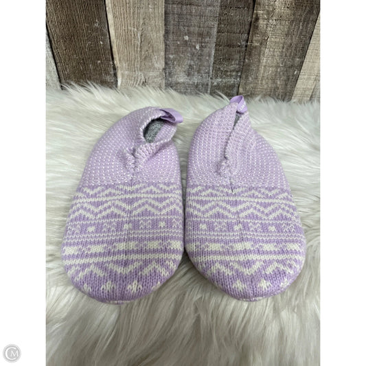 Slippers By Cme In Purple, Size: 5.5