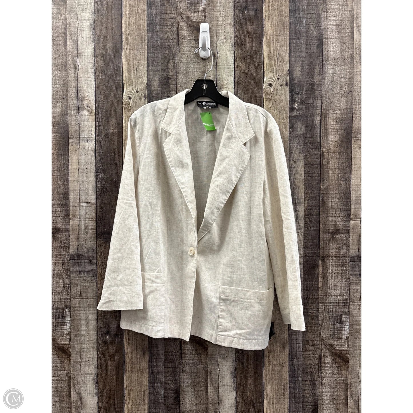 Blazer By Cme In Tan, Size: Lp