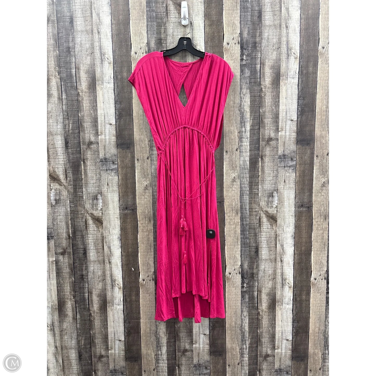 Dress Casual Midi By Loft In Pink, Size: Xs