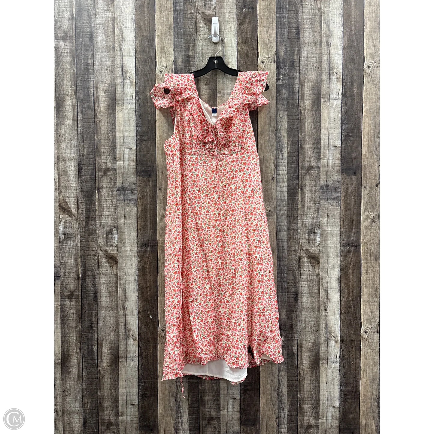 Dress Casual Maxi By Old Navy In Floral Print, Size: Xl