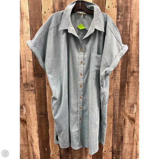 Dress Casual Midi By Entro In Blue, Size: 2x