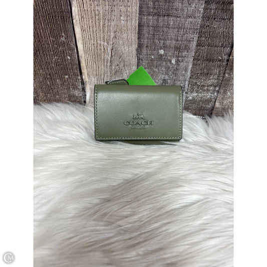 Wallet Designer By Coach, Size: Small