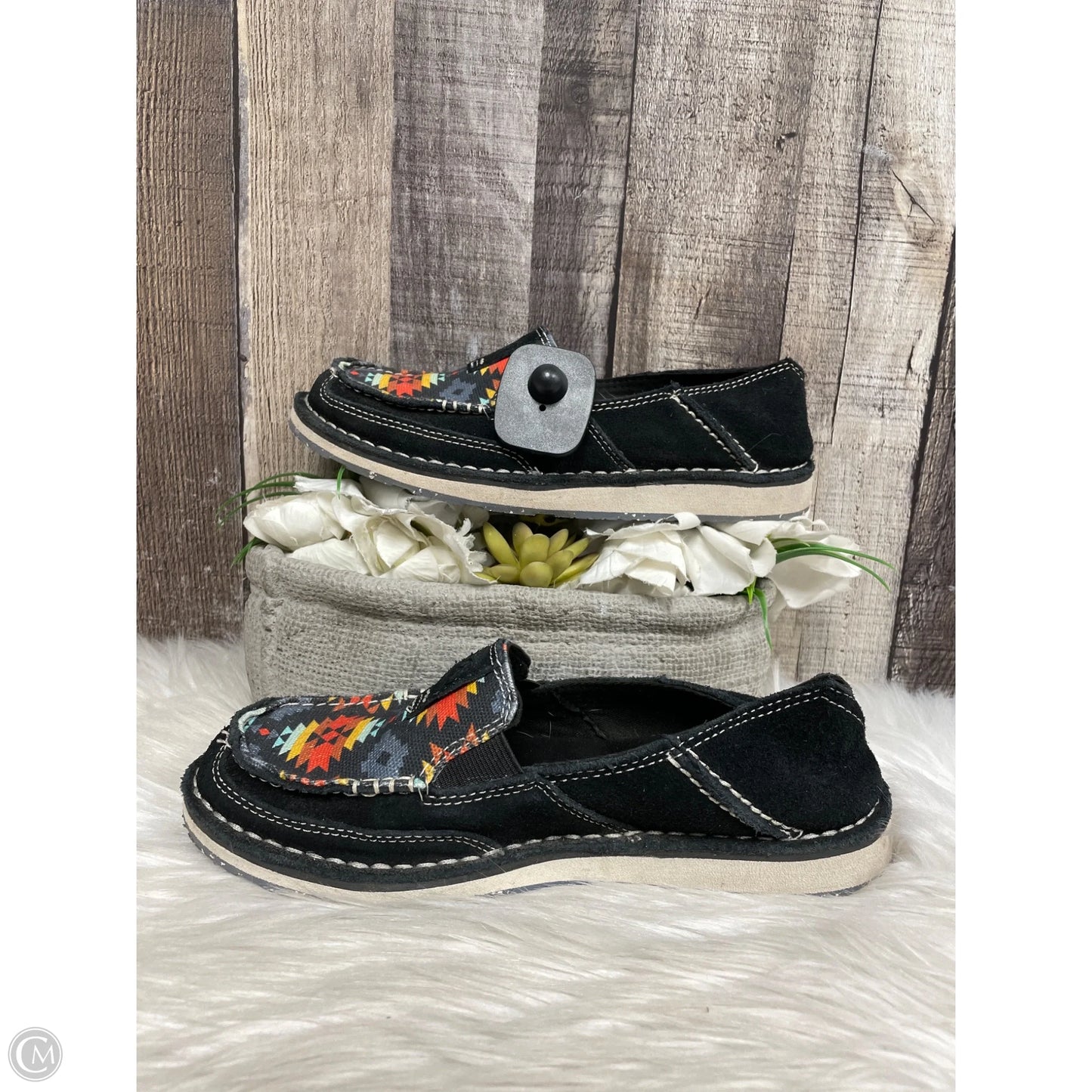 Shoes Flats By Ariat In Black, Size: 6.5