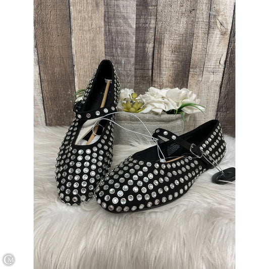 Shoes Flats By A New Day In Black, Size: 10