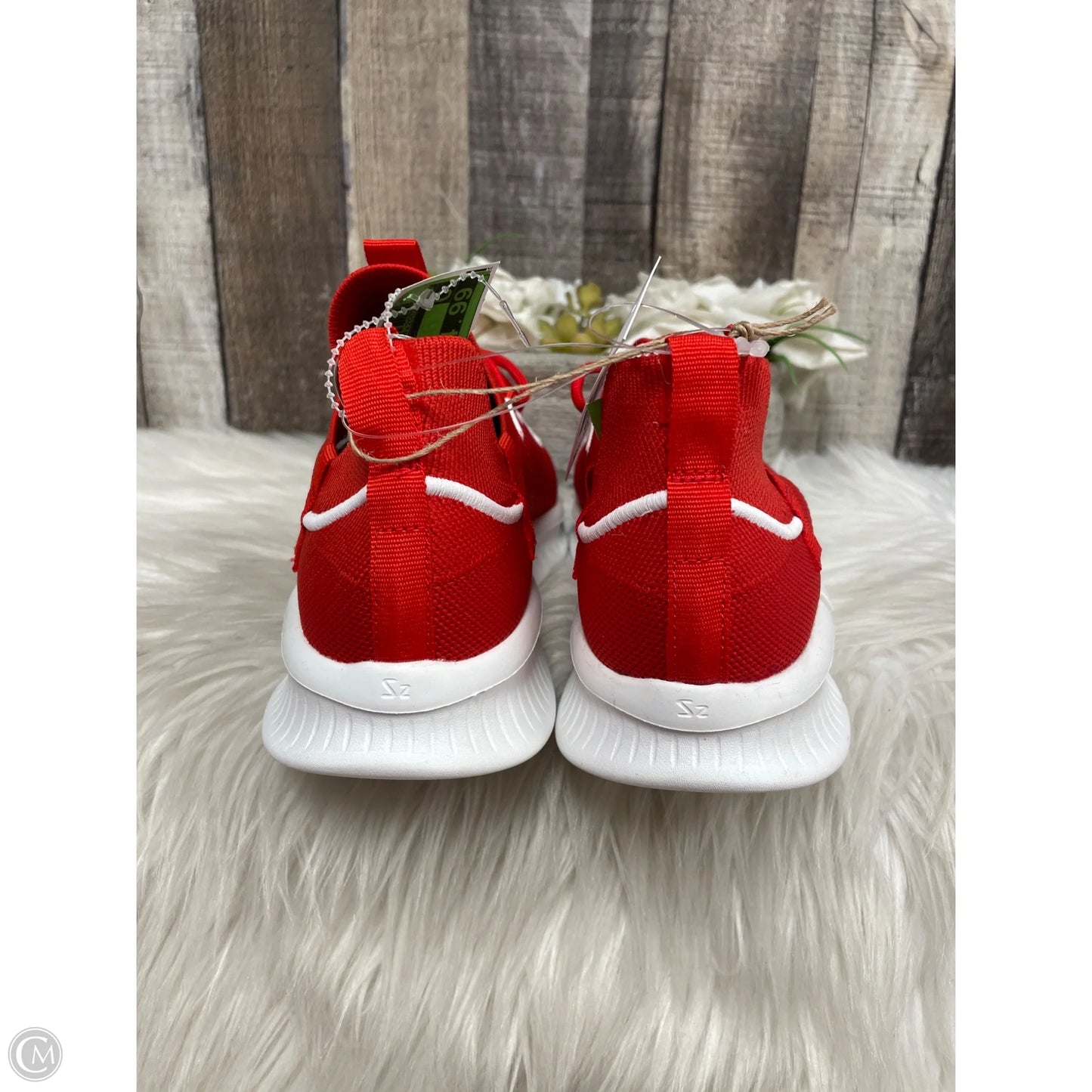 Shoes Athletic By Cme In Red, Size: 8