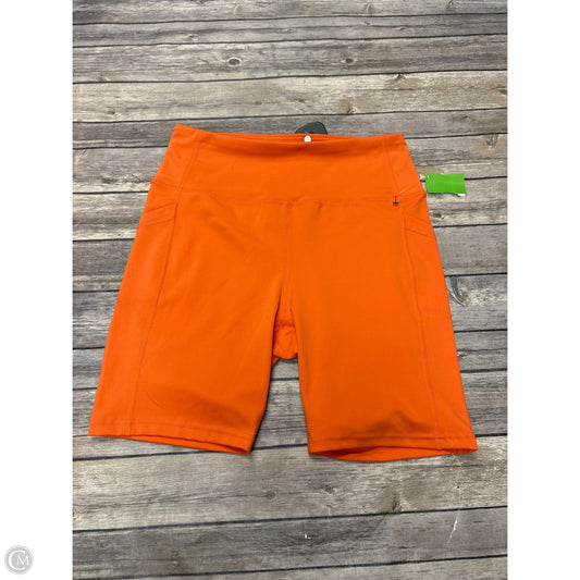 Athletic Shorts By Cme In Orange, Size: L