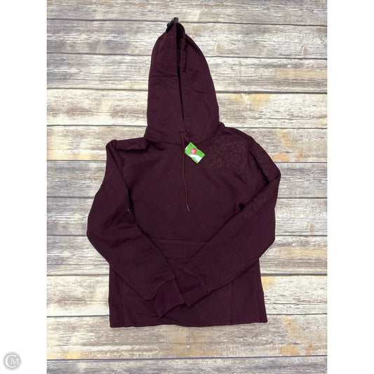 Athletic Sweatshirt Hoodie By Athleta In Maroon, Size: Xxs