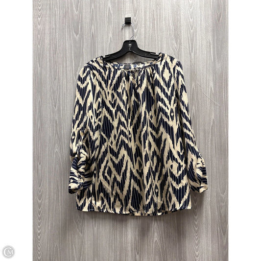 Top Long Sleeve By Shein In Multi-colored, Size: L