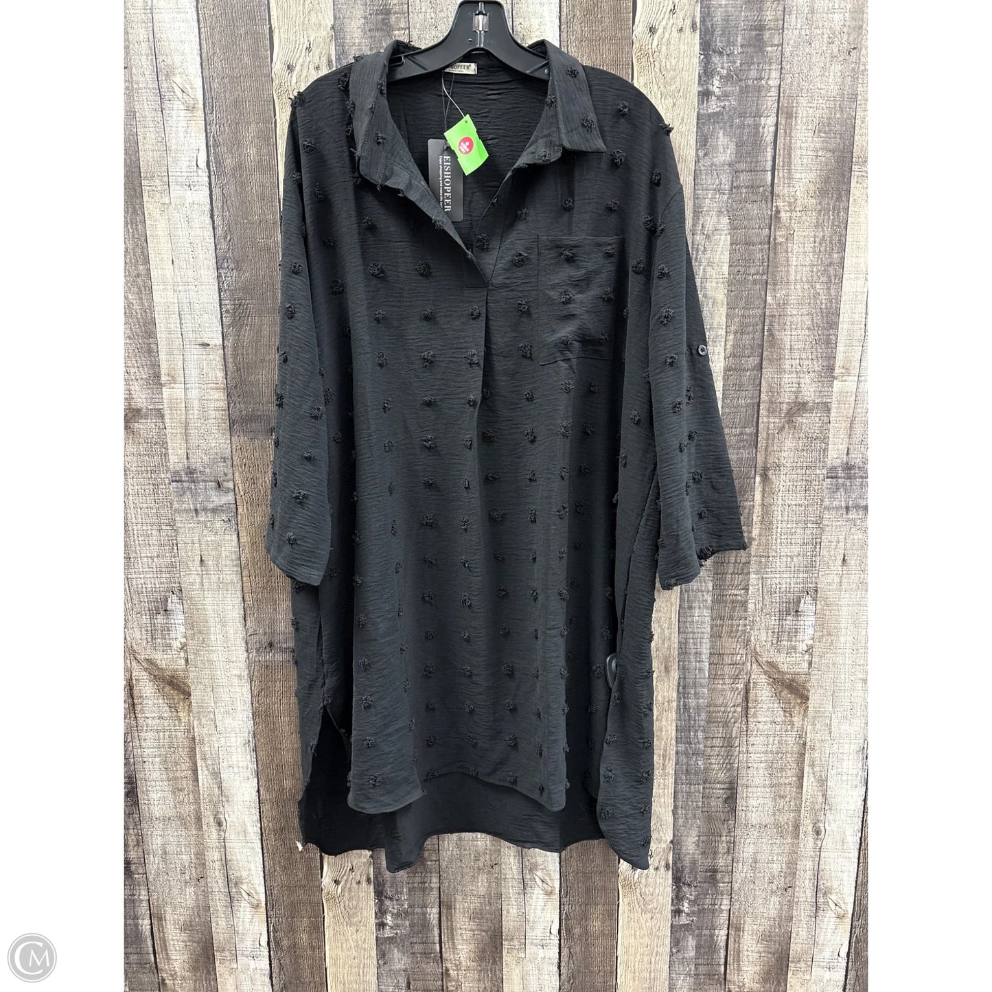 Dress Casual Midi By Cme In Black, Size: Xl