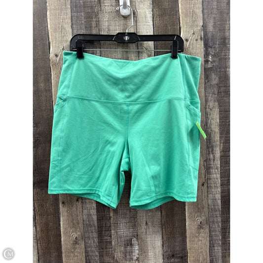 Athletic Shorts By Dsg Outerwear In Green, Size: 2x