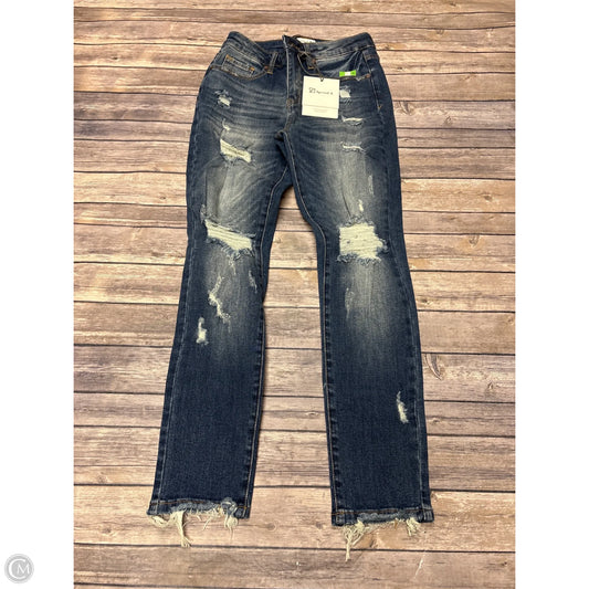 Jeans Skinny By Cme In Blue Denim, Size: 6