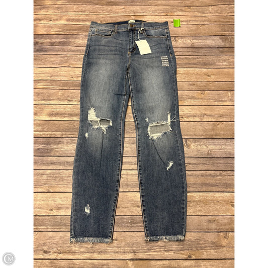 Jeans Skinny By Sneak Peek In Blue Denim, Size: 12
