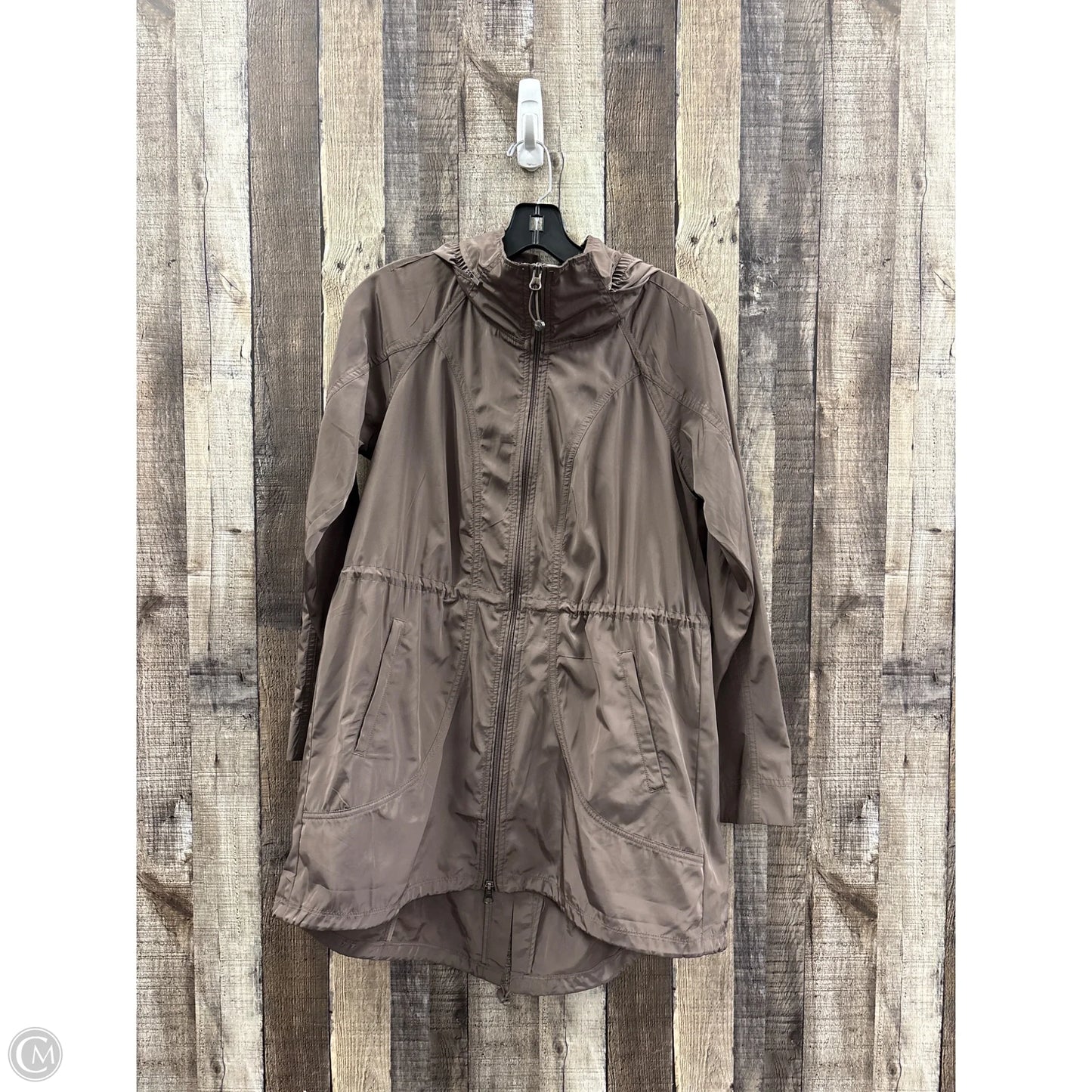 Athletic Jacket By Athleta In Brown, Size: Xs